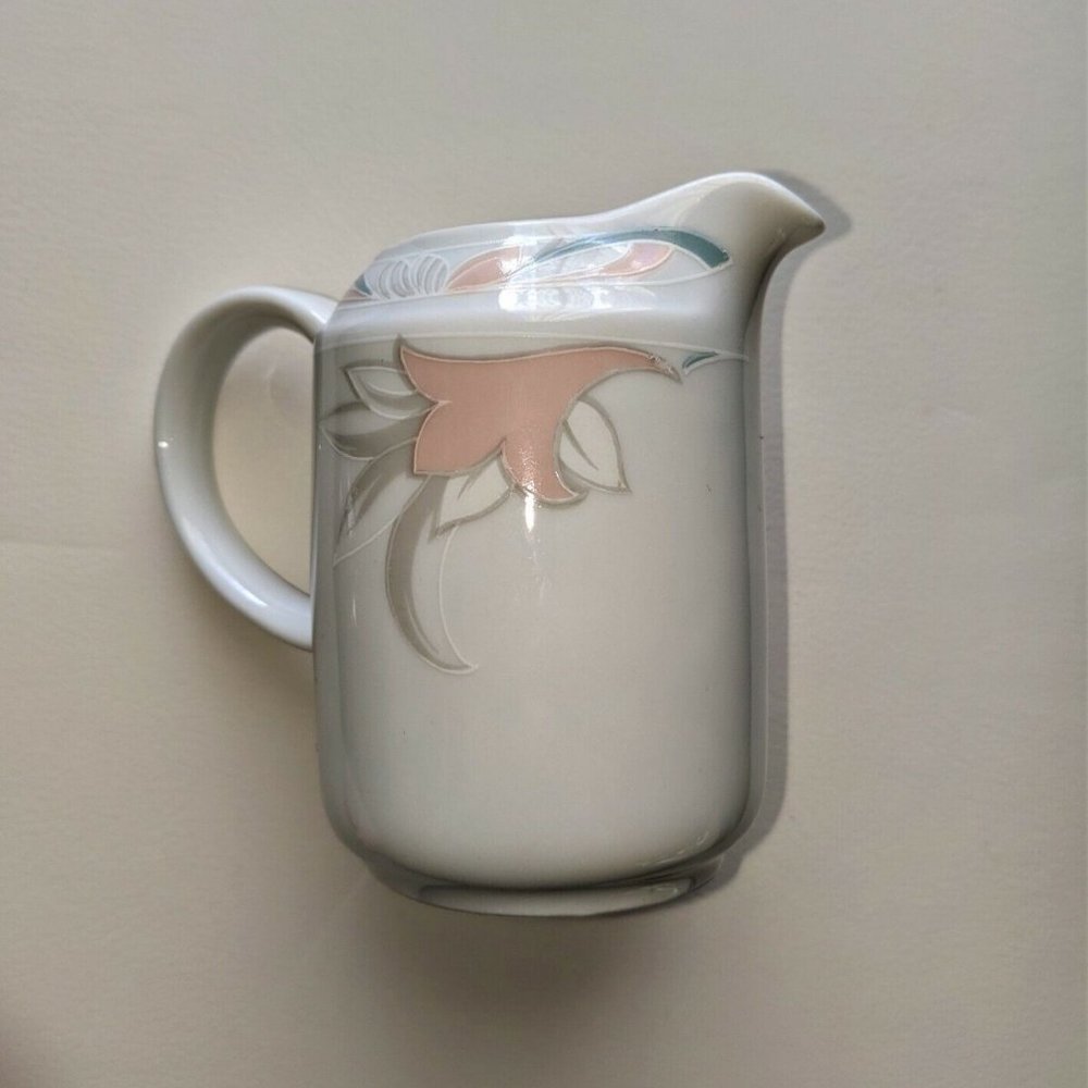 Vintage Kahla German Democratic Republic Floral Porcelain Creamer Milk Pitcher
